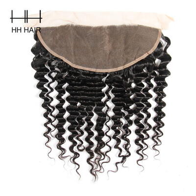 HHHair Indian Deep Wave Lace Frontal Closure Human Hair Extensions Ear to Ear 13x4 inch Lace Frontal Closure
HHHair Indian Deep Wave Lace Frontal Closure Human Hair Extensions Ear to Ear 13x4 inch Lace Frontal Closure