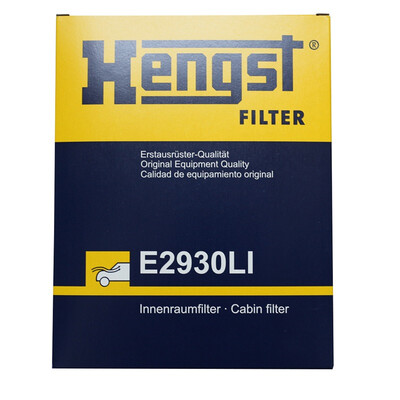 Hengst E2930LI air conditioning filter filter air conditioning grid Corolla RAV4 Corolla Prius Ruihu Vision Lishi Outback
Hengst E2930LI air conditioning filter filter air conditioning grid Corolla RAV4 Corolla Prius Ruihu Vision Lishi Outback