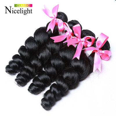 Nicelight Hair Company Malaysian Loose Wave 4 Bundles Malaysian Virgin Hair Loose Wave Tissage Bresilienne Loose Curly Hair 1B
Nicelight Hair Company Malaysian Loose Wave 4 Bundles Malaysian Virgin Hair Loose Wave Tissage Bresilienne Loose Curly Hair 1B