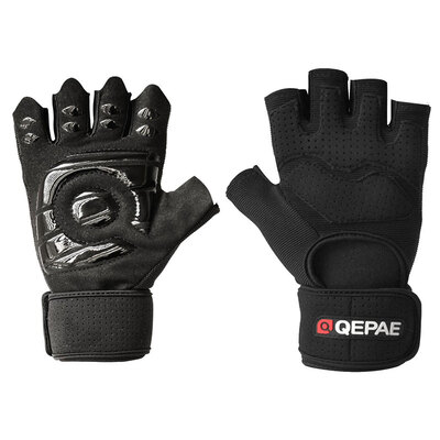 Qiaopu QEPAE fitness gloves equipment training wear-resistant non-slip sports gloves riding gloves extended wrist black L code
Qiaopu QEPAE fitness gloves equipment training wear-resistant non-slip sports gloves riding gloves extended wrist black L code