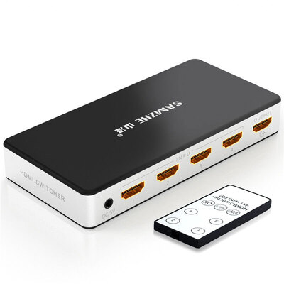 Shanze (SAMZHE) HV-604W HD HDMI переключатель четыре в переключатель ручного пульта дистанционного управления 4 в поддержку видеообмена 4Kx2K с изображением в функции изображения
Shanze (SAMZHE) HV-604W HD HDMI переключатель четыре в переключатель ручного пульта дистанционного управления 4 в поддержку видеообмена 4Kx2K с изображением в функции изображения