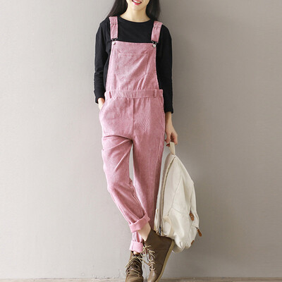 City plus CITYPLUS 2017 autumn&winter new women&39s literature retro pure color wild loose loose trousers corduroy strap pants CWKX172356 gray M
City plus CITYPLUS 2017 autumn&winter new women&39s literature retro pure color wild loose loose trousers corduroy strap pants CWKX172356 gray M