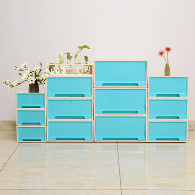 Baicaoyuan plastic storage box storage box drawer storage cabinet storage cabinet wardrobe storage box 22L 1 Pack Peacock Blue
Baicaoyuan plastic storage box storage box drawer storage cabinet storage cabinet wardrobe storage box 22L 1 Pack Peacock Blue
