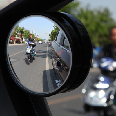 KOOLIFE Small Mirror Rearview Mirror with Framed Circle 5.6cm Rotary 360 ° Mirror Reversed Auxiliary Mirror Car Blind Spot Wide Angle Mirror Black
KOOLIFE Small Mirror Rearview Mirror with Framed Circle 5.6cm Rotary 360 ° Mirror Reversed Auxiliary Mirror Car Blind Spot Wide Angle Mirror Black