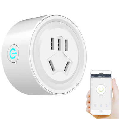 Gangqi JH-G01 intelligent home appliances switch smart socket wifi socket timing delay remote control charge protection does not hurt the battery
Gangqi JH-G01 intelligent home appliances switch smart socket wifi socket timing delay remote control charge protection does not hurt the battery