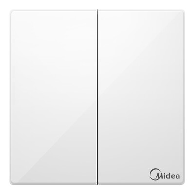 Midea (Midea) панель переключателя двойная открытая два открытых одного управления Ya белый 86 нет границы
Midea (Midea) панель переключателя двойная открытая два открытых одного управления Ya белый 86 нет границы