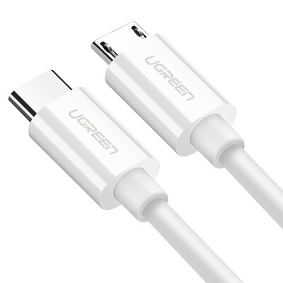 Green Union Type-C to Micro USB public to public data cable 2A fast charge data transmission charge two-in-one power cord support Andrews for millet 1.5 m 40419 white
Green Union Type-C to Micro USB public to public data cable 2A fast charge data transmission charge two-in-one power cord support Andrews for millet 1.5 m 40419 white