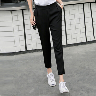 VIVAHEART thin section chiffon small feet wide leg Harlan pants legs loose waist leisure pants VWKX174248 black L
VIVAHEART thin section chiffon small feet wide leg Harlan pants legs loose waist leisure pants VWKX174248 black L