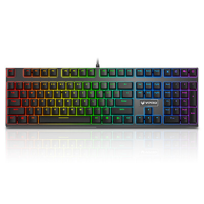 Rapo V700RGB Alloy Edition Symphony Backlight Game Mechanical Keyboard Game Keyboard Backlit Keyboard Computer Keyboard Laptop Keyboard Black Tea Shaft
Rapo V700RGB Alloy Edition Symphony Backlight Game Mechanical Keyboard Game Keyboard Backlit Keyboard Computer Keyboard Laptop Keyboard Black Tea Shaft