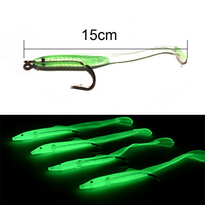 Luminous Fishing Lure 1PCS 5.5/7/8/10cm Luminous Long Tail Fishing Bait Silica Gel Soft Bait Hooks Night Light Fishing Tackle
Luminous Fishing Lure 1PCS 5.5/7/8/10cm Luminous Long Tail Fishing Bait Silica Gel Soft Bait Hooks Night Light Fishing Tackle