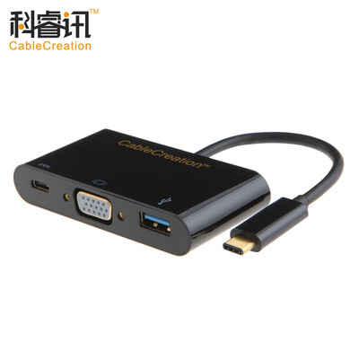 CABLE CREATION Конвертер типа C в VGA + USB HUB с ТВ-проектором 12-дюймовый USB-адаптер MacBook с расширенным USB-C Перезаряжаемый черный CD0075
CABLE CREATION Конвертер типа C в VGA + USB HUB с ТВ-проектором 12-дюймовый USB-адаптер MacBook с расширенным USB-C Перезаряжаемый черный CD0075