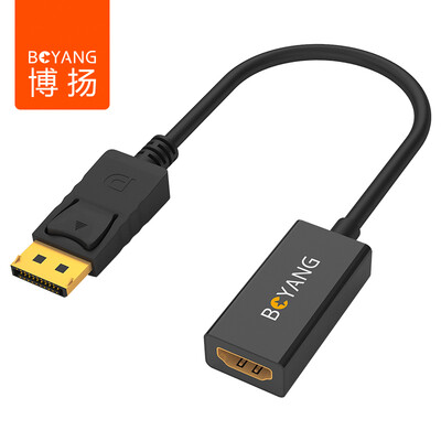 Bo Yang BOYANG BY-05Z03 DP to HDMI converter Displayport adapter cable lightning connection to the TV black
Bo Yang BOYANG BY-05Z03 DP to HDMI converter Displayport adapter cable lightning connection to the TV black