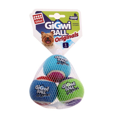 GiGwi original G-Ball ball pet toys dog toys resistant to bite wear high elastic grinding teeth sound ball interactive toys classic tennis 3 only installed
GiGwi original G-Ball ball pet toys dog toys resistant to bite wear high elastic grinding teeth sound ball interactive toys classic tennis 3 only installed