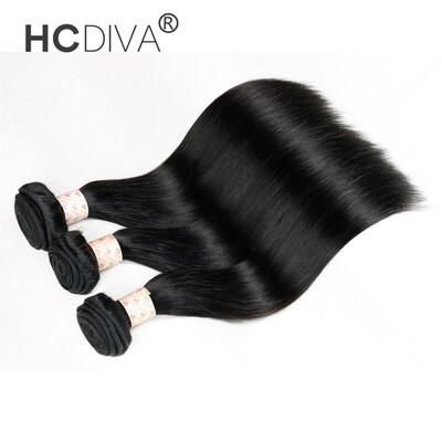 HCDIVA Hair Peruvian Straight Hair Weave 3 Bundles 100% Human Hair Extensions Natural Color Can Be Dyed And Bleached Virgin Hair
HCDIVA Hair Peruvian Straight Hair Weave 3 Bundles 100% Human Hair Extensions Natural Color Can Be Dyed And Bleached Virgin Hair