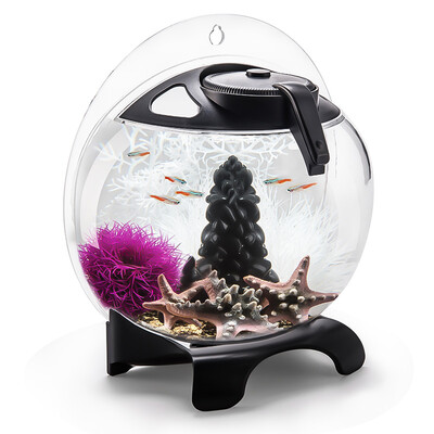 Qi Yi natural apple dual-cylinder small fish tank mini-tank fish tank home bucket fish tank acrylic fish tank black with light FA18LB
Qi Yi natural apple dual-cylinder small fish tank mini-tank fish tank home bucket fish tank acrylic fish tank black with light FA18LB