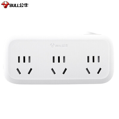 Bull BULL GN-933K a three-socket adapter plug conversion socket converter GB power converter
Bull BULL GN-933K a three-socket adapter plug conversion socket converter GB power converter
