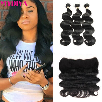 13x4 Body Wave Ear to Ear Lace Frontal Closure With 3 Bundles Malaysian Virgin Hair 7A Grade Human Hair Lace Frontal
13x4 Body Wave Ear to Ear Lace Frontal Closure With 3 Bundles Malaysian Virgin Hair 7A Grade Human Hair Lace Frontal