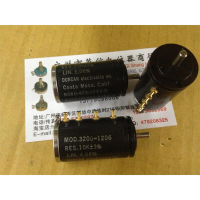 MOD 3200-1206 10K tapped multi-turn wirewound potentiometers 4 Wiring feet [substitute-12S
MOD 3200-1206 10K tapped multi-turn wirewound potentiometers 4 Wiring feet [substitute-12S