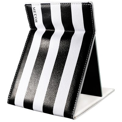 MECOR MECOR black&white stripes portable make-up mirror desktop folding walker desk desk desk mirror company team welfare black&white trend 0019
MECOR MECOR black&white stripes portable make-up mirror desktop folding walker desk desk desk mirror company team welfare black&white trend 0019