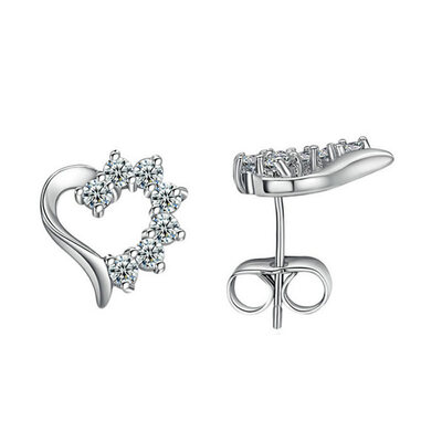 Yoursfs Love Heart Cubic Zirconia Rose Gold Color Stud Earrings CZ Stone Fashion Jewelry For Women Earring Wholesale
Yoursfs Love Heart Cubic Zirconia Rose Gold Color Stud Earrings CZ Stone Fashion Jewelry For Women Earring Wholesale