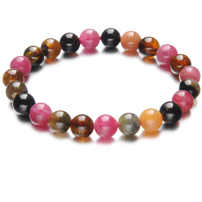 Shi Yue jewelry tourmaline bracelet female models 7-8mm female single circle tourmaline hand string with identification certificate Choi Po jewelry gifts
Shi Yue jewelry tourmaline bracelet female models 7-8mm female single circle tourmaline hand string with identification certificate Choi Po jewelry gifts