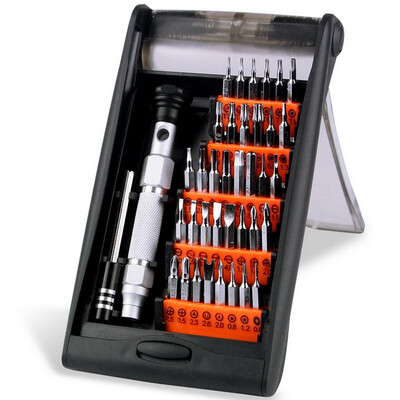 JAKEMY JM-8151 38-in-1 aluminum precision screwdriver set automatically clamshell design
JAKEMY JM-8151 38-in-1 aluminum precision screwdriver set automatically clamshell design