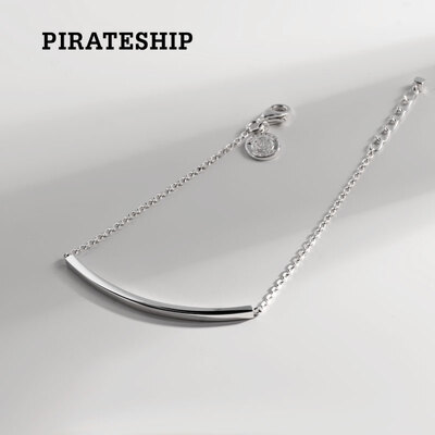 Pirate ship pirateship 925 silver bracelet Japan and South Korea temperament female smile silver bracelet plated platinum craft
Pirate ship pirateship 925 silver bracelet Japan and South Korea temperament female smile silver bracelet plated platinum craft