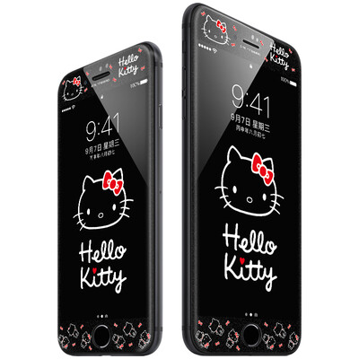 Excellent plus genuine HelloKitty Apple iPhone6plus / 6splus tempered film carbon fiber soft side tempered glass film flash film color film charm Katie
Excellent plus genuine HelloKitty Apple iPhone6plus / 6splus tempered film carbon fiber soft side tempered glass film flash film color film charm Katie