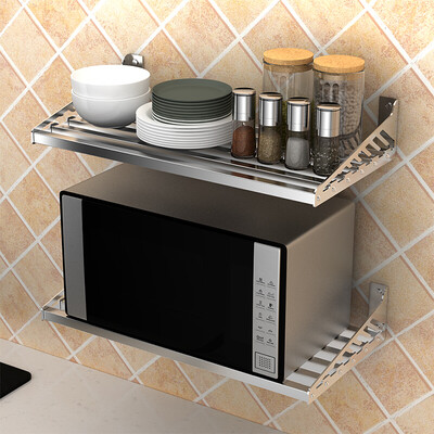 Ai heart still single-store sale sus304 stainless steel 19mm kitchen racks wall-mounted microwave rack storage pendant rack shelf tray 100 * 35cm
Ai heart still single-store sale sus304 stainless steel 19mm kitchen racks wall-mounted microwave rack storage pendant rack shelf tray 100 * 35cm