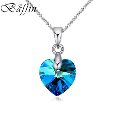 Baffin Heart Mini Pendant Necklace Silver Color Chain Necklaces For Women Girls Jewelry Crystals From SWAROVSKI
Baffin Heart Mini Pendant Necklace Silver Color Chain Necklaces For Women Girls Jewelry Crystals From SWAROVSKI