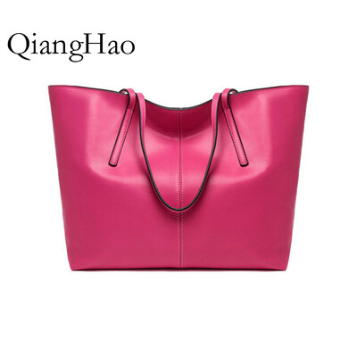 QiangHao Women Shoulder Bags 2017 Fashion Women Handbags Oil Wax Leather Large Capacity Tote Bag Casual Pu Leather Messenger bag
QiangHao Women Shoulder Bags 2017 Fashion Women Handbags Oil Wax Leather Large Capacity Tote Bag Casual Pu Leather Messenger bag