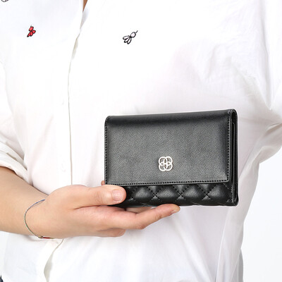 Red Valley HONGU Womens Wallet Cowhide Wallet Womens Short Folding Lingge Coin Purse Packet H10503409 Black
Red Valley HONGU Womens Wallet Cowhide Wallet Womens Short Folding Lingge Coin Purse Packet H10503409 Black