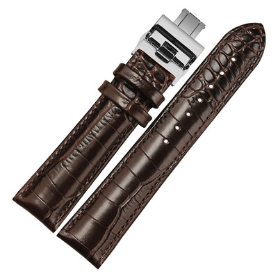 NP01 22mm Watch Band Женщины и мужчины с серебряной бабочкой Пряжка Телячья кожаный ремешок черный / коричневый / темно-коричневый
NP01 22mm Watch Band Женщины и мужчины с серебряной бабочкой Пряжка Телячья кожаный ремешок черный / коричневый / темно-коричневый