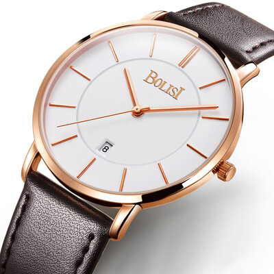 BOLISI 8245 Мода Ultra Thin Big Dial Кварцевые наручные часы с датой для мужчин 
BOLISI 8245 Мода Ultra Thin Big Dial Кварцевые наручные часы с датой для мужчин