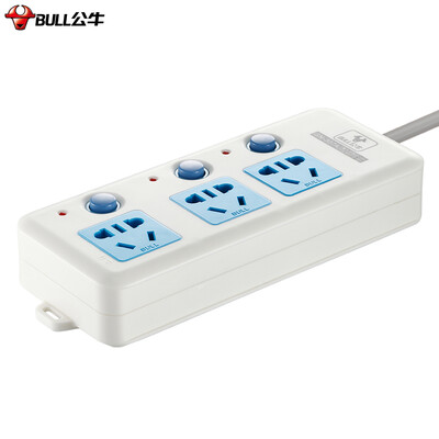 Bull (BULL) GN-307A socket / plug-in board / row / row / wiring board / drag board 3-bit sub-control length of 1.8 meters
Bull (BULL) GN-307A socket / plug-in board / row / row / wiring board / drag board 3-bit sub-control length of 1.8 meters