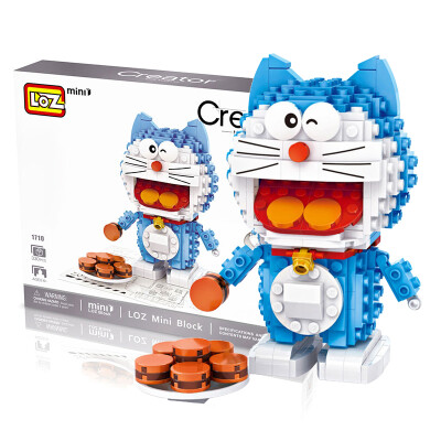 

Ли Чи (Loz) семейство MINI Duo мелких частиц алмазного бурения микро-блоки кусок головоломки мультфильм кошка семьи мультфильм игрушки бой вставленным собрал версию прототипа A Dream / 330pcs
