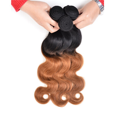 Wave Brazilian Ombre Hair Weave 1B30 Two Tone Ombre Human Hair 3 Bundles Mobb Ombre Hair Extensions
Wave Brazilian Ombre Hair Weave 1B30 Two Tone Ombre Human Hair 3 Bundles Mobb Ombre Hair Extensions
