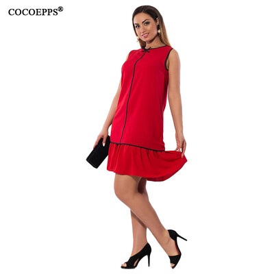 COCOEPPS Fashion Plus size Women Patchwork Dresses 2017 Elegant Chiffon Mini Dress Big Size Cascading Ruffle Red Vestidos -6XL
COCOEPPS Fashion Plus size Women Patchwork Dresses 2017 Elegant Chiffon Mini Dress Big Size Cascading Ruffle Red Vestidos -6XL