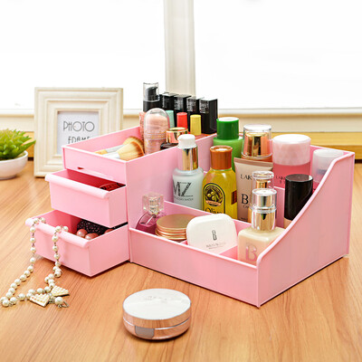Edeo EDO cosmetic storage box large drawer plastic jewelry finishing box TH1162 pink
Edeo EDO cosmetic storage box large drawer plastic jewelry finishing box TH1162 pink