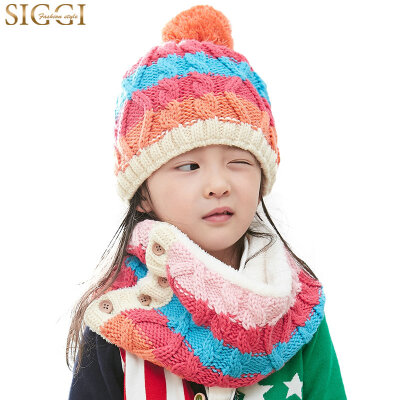Siggi CM68173 Children's Hat Bibs Two-piece-suit Winter Korean Tide Men's Girls Watches Warm and Cute Knitted Wool Hat Blue (Hat + Bib Kit
Siggi CM68173 Children's Hat Bibs Two-piece-suit Winter Korean Tide Men's Girls Watches Warm and Cute Knitted Wool Hat Blue (Hat + Bib Kit
