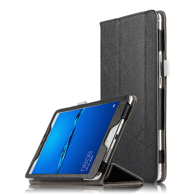 KOOLIFE Huawei M3 youth version of the protective sleeve steel grain leather case tri-fold leather case holder Huawei flat m3 youth version of the flat protective shell 8 inches - black
KOOLIFE Huawei M3 youth version of the protective sleeve steel grain leather case tri-fold leather case holder Huawei flat m3 youth version of the flat protective shell 8 inches - black
