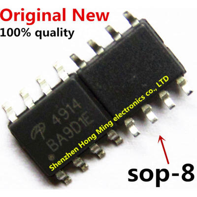20piece100 New AO4914 4914 MOSFETMetal Oxide Semiconductor Field Effect Transistor sop-8 Chipset
20piece100 New AO4914 4914 MOSFETMetal Oxide Semiconductor Field Effect Transistor sop-8 Chipset