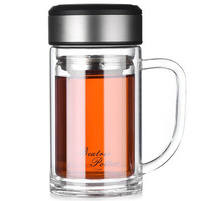 Bibi Rabbit Peter Rabbit simple double glass office cups cup cups men&women anti-hot business portable with a handle tea tray filter 350ML PR-T717
Bibi Rabbit Peter Rabbit simple double glass office cups cup cups men&women anti-hot business portable with a handle tea tray filter 350ML PR-T717