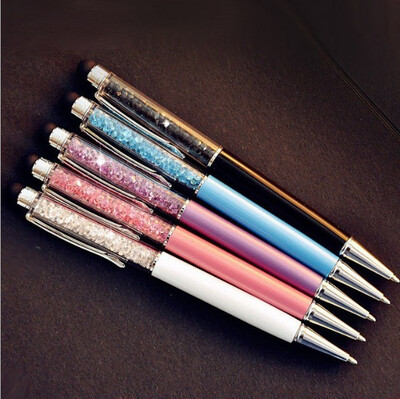 Elegance Fashion Diamond Ballpoint Pens Stationery 2 in 1 Crystal Stylus Pen Touch Screen Pen Multi-color
Elegance Fashion Diamond Ballpoint Pens Stationery 2 in 1 Crystal Stylus Pen Touch Screen Pen Multi-color