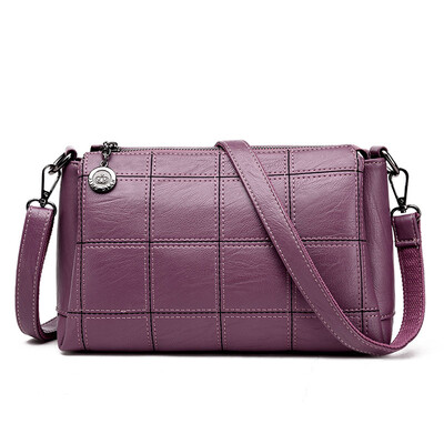 Fashion Women Genuine Leather Plaid Messenger Hand Bag Ladies High Quality Sheepskin Sac a Main Shoulder Bags Women Crossbody Bag
Fashion Women Genuine Leather Plaid Messenger Hand Bag Ladies High Quality Sheepskin Sac a Main Shoulder Bags Women Crossbody Bag