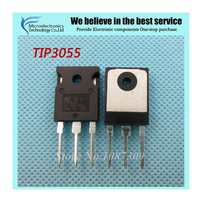 10pcs free shipping TIP3055 TO-247 Bipolar Transistors - BJT Comp NPN - PNP Epitaxial-Base Trans new original
10pcs free shipping TIP3055 TO-247 Bipolar Transistors - BJT Comp NPN - PNP Epitaxial-Base Trans new original