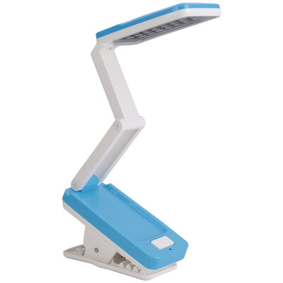 Deli 3679 stylish LED clip folding rechargeable lamp lamp cover 270 degrees can be rotated blue
Deli 3679 stylish LED clip folding rechargeable lamp lamp cover 270 degrees can be rotated blue