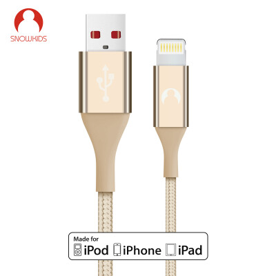 Snowkids glorious series of Apple data cable 2 m MFi certified mobile phone data cable charge line fast charge for iPhone7 6S 6SP 6P 5 etc
Snowkids glorious series of Apple data cable 2 m MFi certified mobile phone data cable charge line fast charge for iPhone7 6S 6SP 6P 5 etc