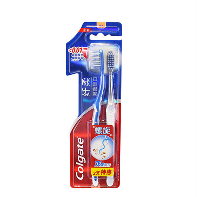 Colgate Colgate fiber soft double-effect white toothbrush × 2 new&old packaging random release
Colgate Colgate fiber soft double-effect white toothbrush × 2 new&old packaging random release