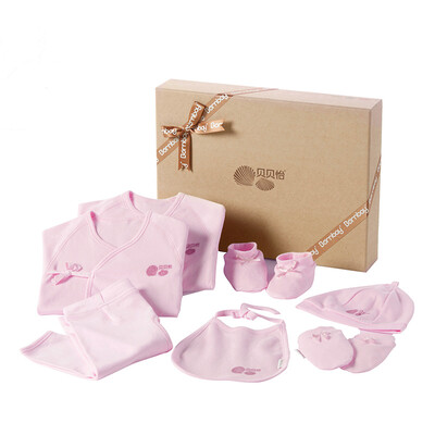 Beibei Yi Bornbay gift box spring newborn full moon gift box package spree BB8051 light powder 03 white heaven&earth cover gift box seven sets of 6 months 66cm
Beibei Yi Bornbay gift box spring newborn full moon gift box package spree BB8051 light powder 03 white heaven&earth cover gift box seven sets of 6 months 66cm